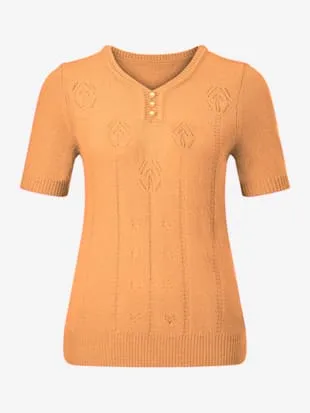 Pull à encolure en v superbe bouclé
